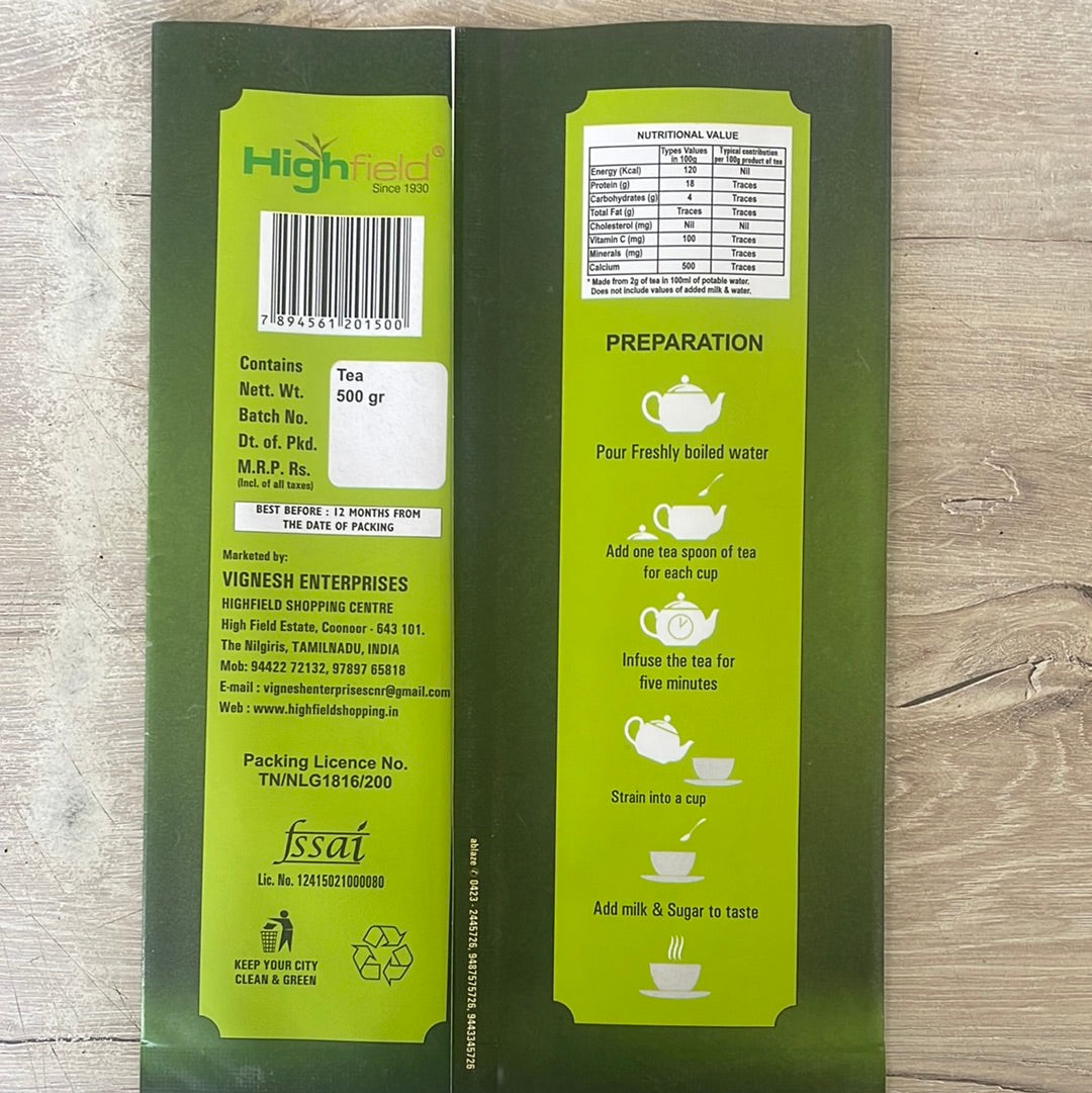 Cardamom Tea 500gms